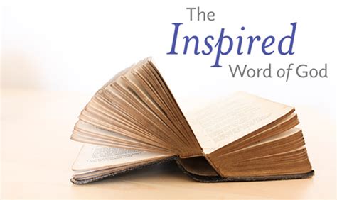 are there other inspired words of god